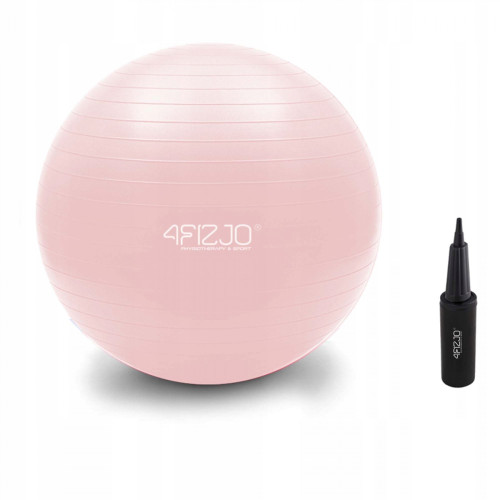 Фитбол  4FIZJO 55cm Anti-Burst 4FJ0398 Pink - фото №6